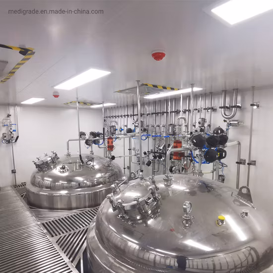 Sistema de tanque de mezcla de preparación de medicina occidental de pegamento de solución líquida de gotas para ojos Joston